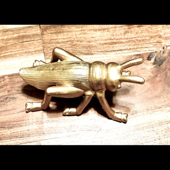 Target LUCKY Gold Grasshopper Garden Figure - Picture 6 of 15